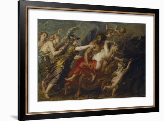 The Rape of Proserpina, 1636-1638-Peter Paul Rubens-Framed Giclee Print