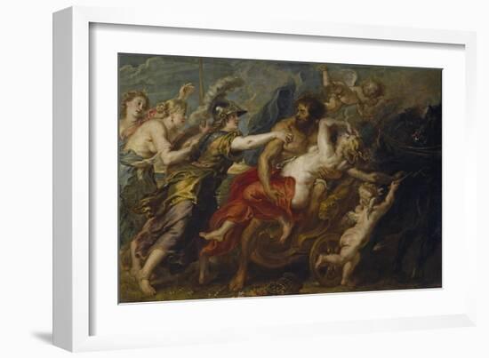 The Rape of Proserpina, 1636-1638-Peter Paul Rubens-Framed Giclee Print