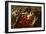 The Rape of Proserpine, Pluto Carries off Proserpina, Minerva, Venus and Diana Try to Stop the Rape-Peter Paul Rubens-Framed Giclee Print