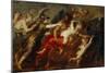 The Rape of Proserpine, Pluto Carries off Proserpina, Minerva, Venus and Diana Try to Stop the Rape-Peter Paul Rubens-Mounted Giclee Print