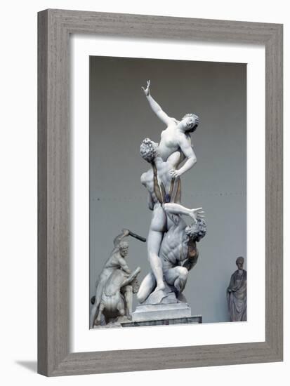 The Rape of the Sabine Women, C1583-Giambologna-Framed Photographic Print