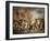 The Rape of the Sabine Women-Jacques Louis David-Framed Giclee Print