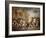 The Rape of the Sabine Women-Jacques Louis David-Framed Giclee Print