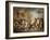 The Rape of the Sabine Women-Jacques Louis David-Framed Giclee Print