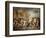 The Rape of the Sabine Women-Jacques Louis David-Framed Giclee Print