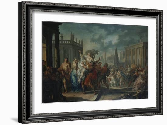 The Rape of the Sabine Women-Jean Béraud-Framed Giclee Print