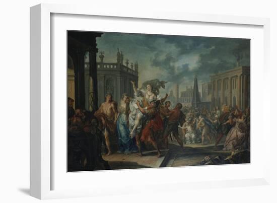 The Rape of the Sabine Women-Jean Béraud-Framed Giclee Print