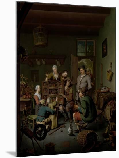 The Raree-show , 1718-Willem Van Mieris-Mounted Giclee Print