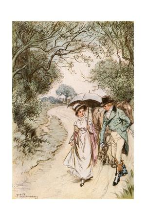  The Rarer Pleasure Of Seeing Miss Nancy Lammeter Giclee Print Hugh 
