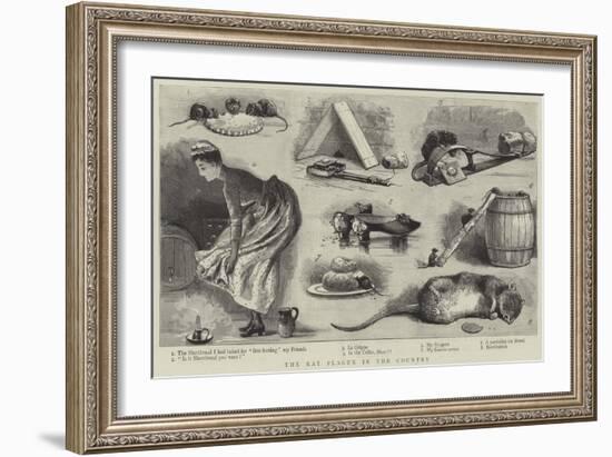 The Rat Plague in the Country-null-Framed Giclee Print