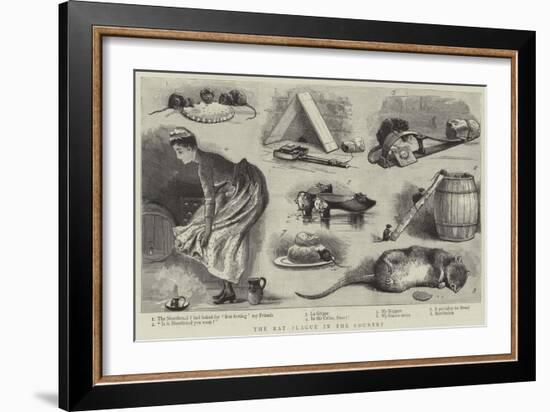 The Rat Plague in the Country-null-Framed Giclee Print