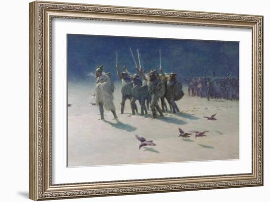 The Ravager-John Charles Dollman-Framed Giclee Print