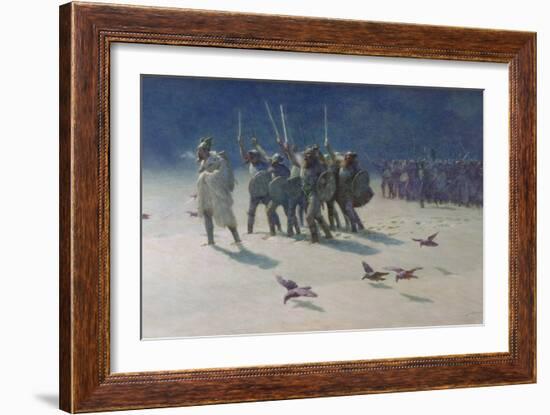 The Ravager-John Charles Dollman-Framed Giclee Print