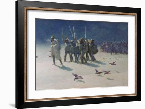 The Ravager-John Charles Dollman-Framed Giclee Print