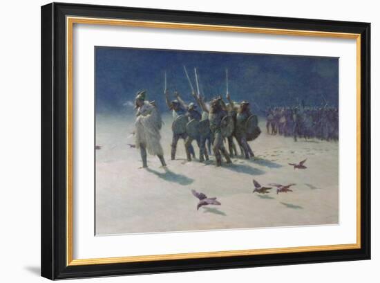 The Ravager-John Charles Dollman-Framed Giclee Print