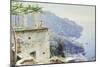 The Ravello Coastline-Peder Mork Monsted-Mounted Giclee Print