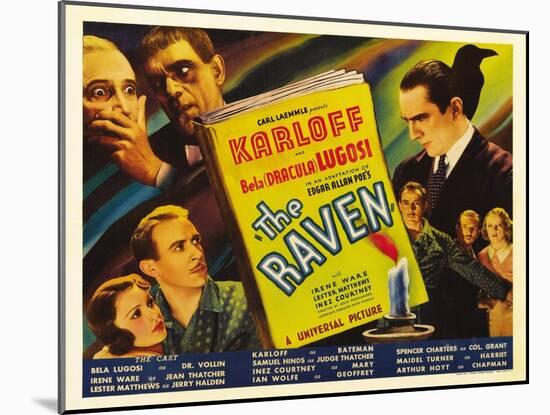 The Raven, 1935-null-Mounted Giclee Print