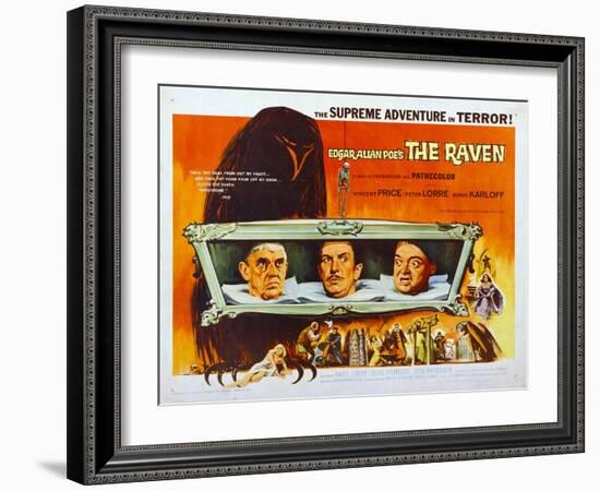 The Raven, 1963, Directed by Roger Corman-null-Framed Giclee Print