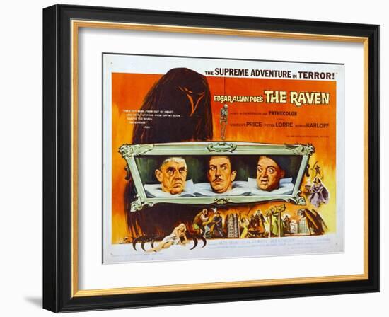 The Raven, 1963, Directed by Roger Corman-null-Framed Giclee Print