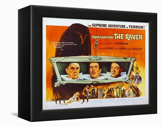 The Raven, 1963, Directed by Roger Corman-null-Framed Premier Image Canvas