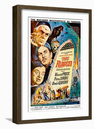 The Raven, 1963-null-Framed Premium Giclee Print