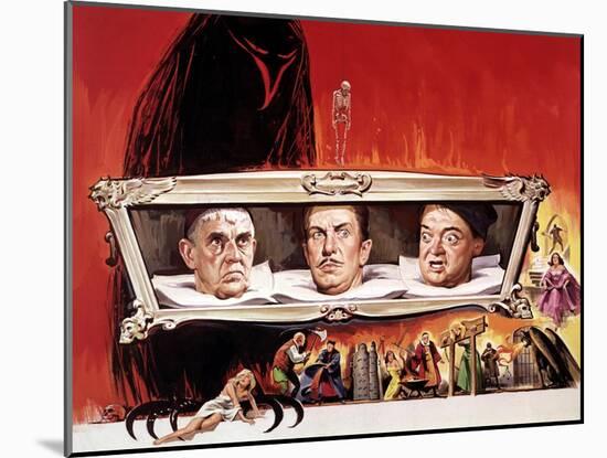 The Raven, Boris Karloff, Vincent Price, Peter Lorre, 1963-null-Mounted Art Print