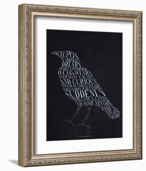 The Raven--Framed Art Print