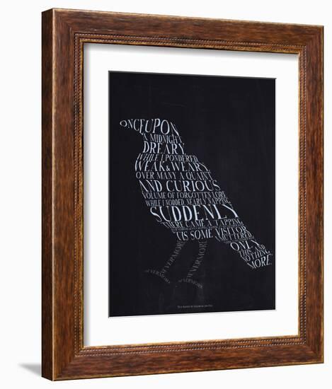 The Raven-null-Framed Art Print