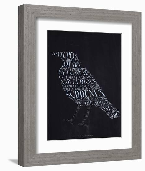 The Raven-null-Framed Art Print