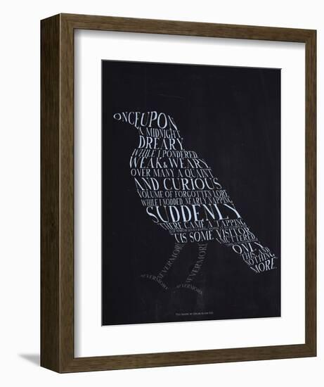 The Raven-null-Framed Art Print