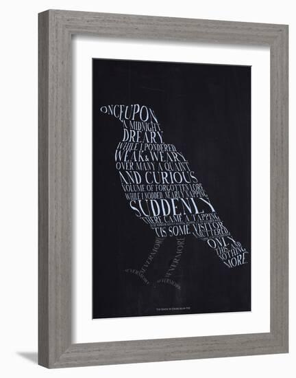 The Raven-null-Framed Giclee Print