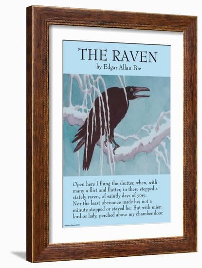 The Raven-null-Framed Art Print