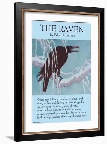 The Raven-null-Framed Art Print