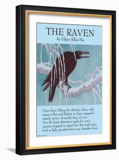 The Raven-null-Framed Art Print