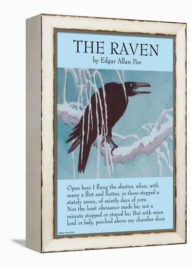 The Raven-null-Framed Stretched Canvas