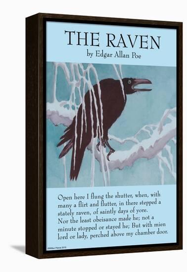 The Raven-null-Framed Stretched Canvas