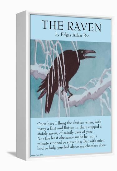 The Raven-null-Framed Stretched Canvas