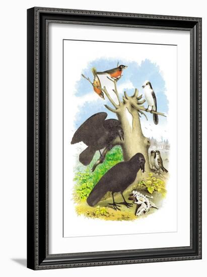 The Raven-Theodore Jasper-Framed Art Print
