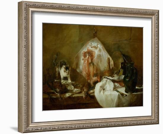 The Ray-Jean-Baptiste Simeon Chardin-Framed Giclee Print