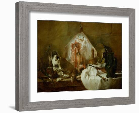 The Ray-Jean-Baptiste Simeon Chardin-Framed Giclee Print