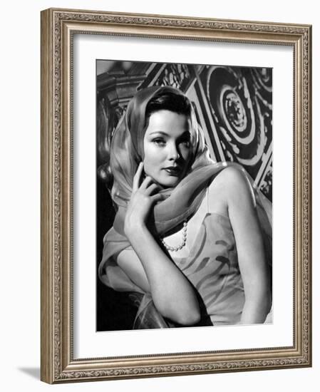 The Razor's Edge, Gene Tierney, 1946-null-Framed Photo