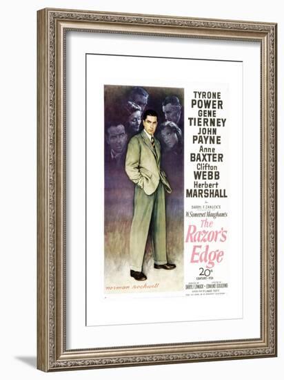 The Razor's Edge-null-Framed Premium Giclee Print