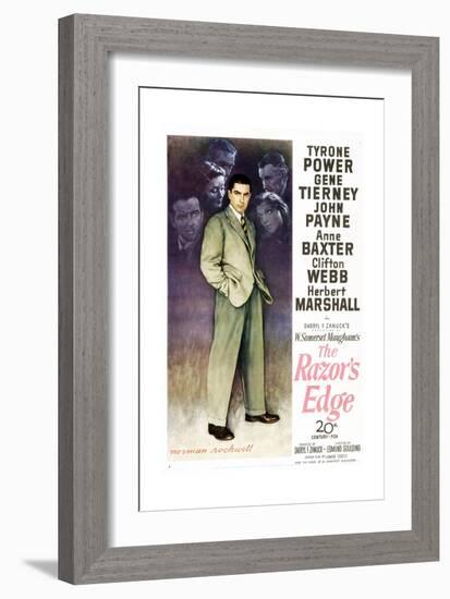 The Razor's Edge-null-Framed Premium Giclee Print