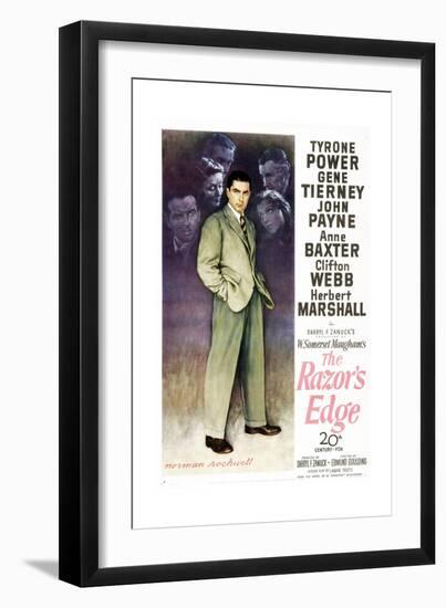 The Razor's Edge-null-Framed Premium Giclee Print