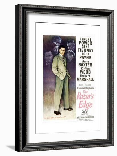 The Razor's Edge-null-Framed Premium Giclee Print