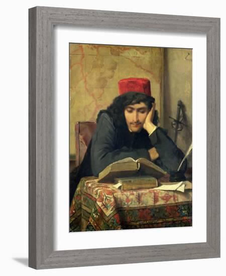 The Reader, 1856-Ferdinand Heilbuth-Framed Giclee Print