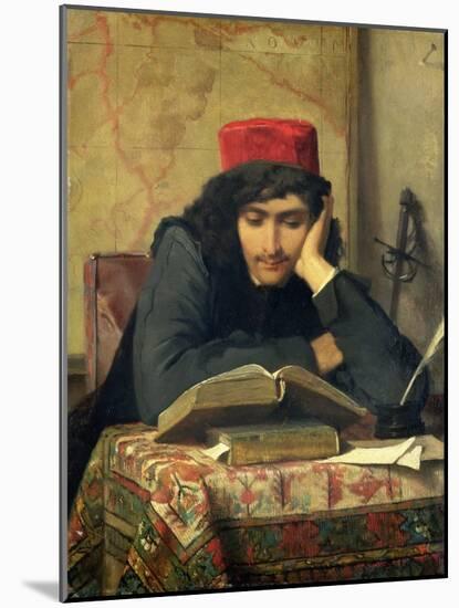 The Reader, 1856-Ferdinand Heilbuth-Mounted Giclee Print