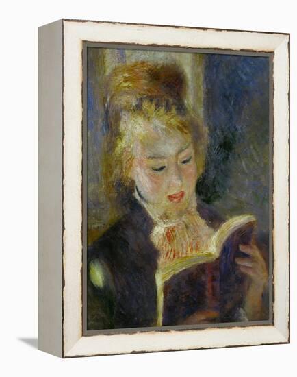 The Reader (La Liseuse), 1874-1876-Pierre-Auguste Renoir-Framed Premier Image Canvas