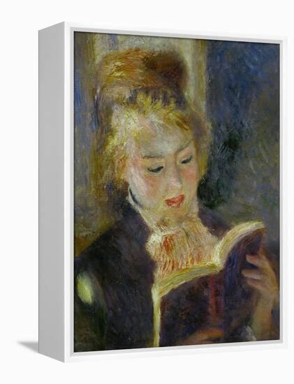 The Reader (La Liseuse), 1874-1876-Pierre-Auguste Renoir-Framed Premier Image Canvas