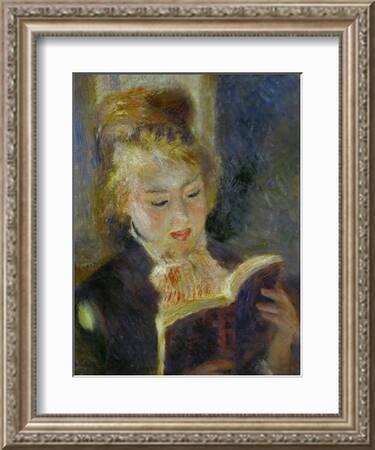The Reader (La Liseuse), 1874-1876' Giclee Print - Pierre-Auguste Renoir |  Art.com